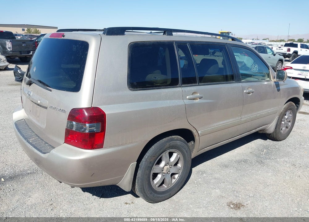 2005 TOYOTA HIGHLANDER V6 VIN: JTEDP21A250051826