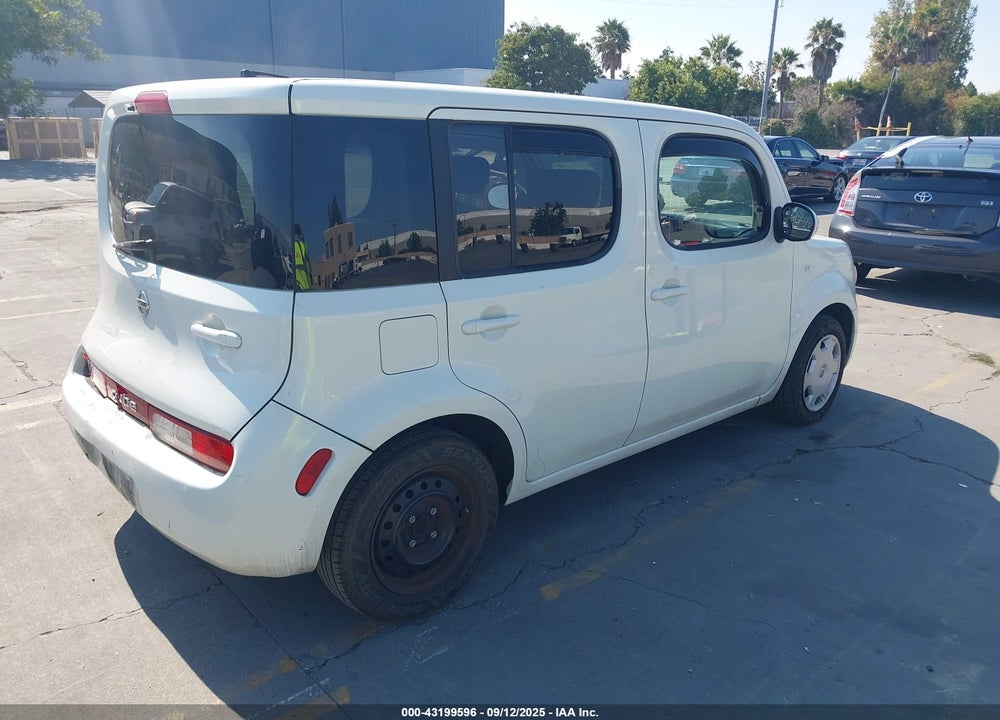 2009 NISSAN CUBE 1.8S VIN: JN8AZ28R99T110957