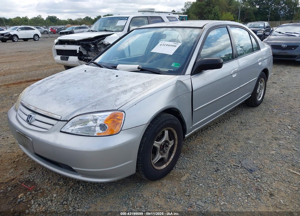 2003 HONDA CIVIC LX VIN: 2HGES15573H513032