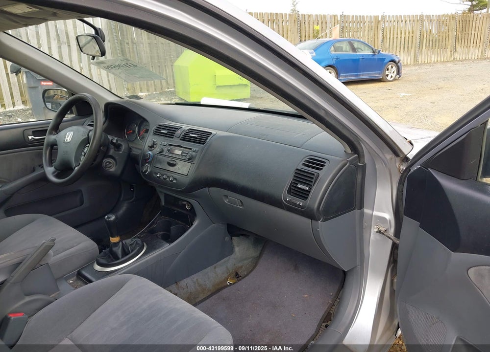 2003 HONDA CIVIC LX VIN: 2HGES15573H513032