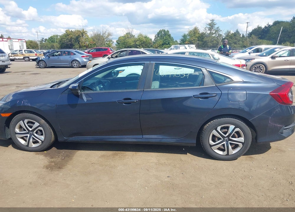 2017 HONDA CIVIC VIN: 2HGFC2F52HH572163