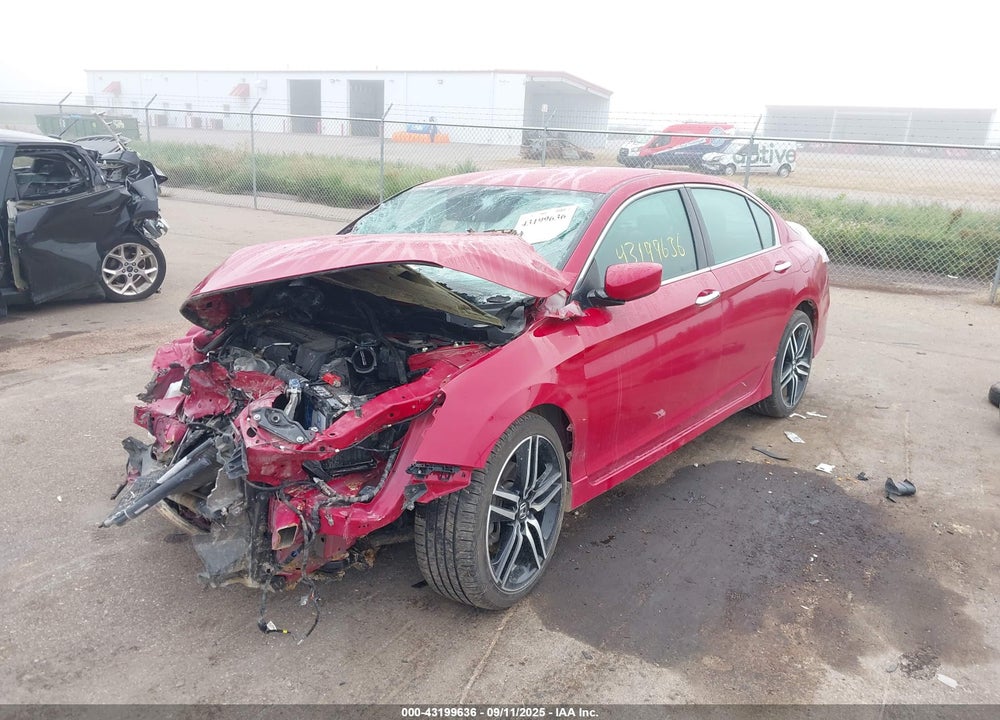 2017 HONDA ACCORD VIN: 1HGCR2F50HA191458
