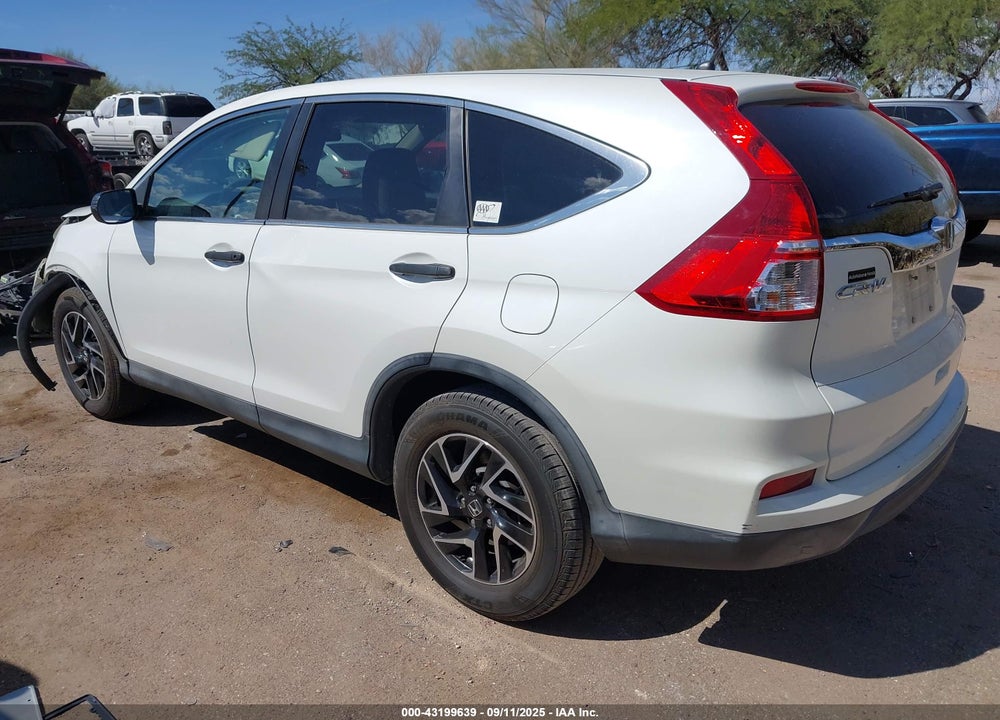 2016 HONDA CR-V SE VIN: 5J6RM3H4XGL008520