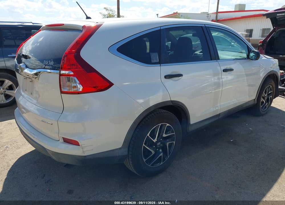 2016 HONDA CR-V SE VIN: 5J6RM3H4XGL008520