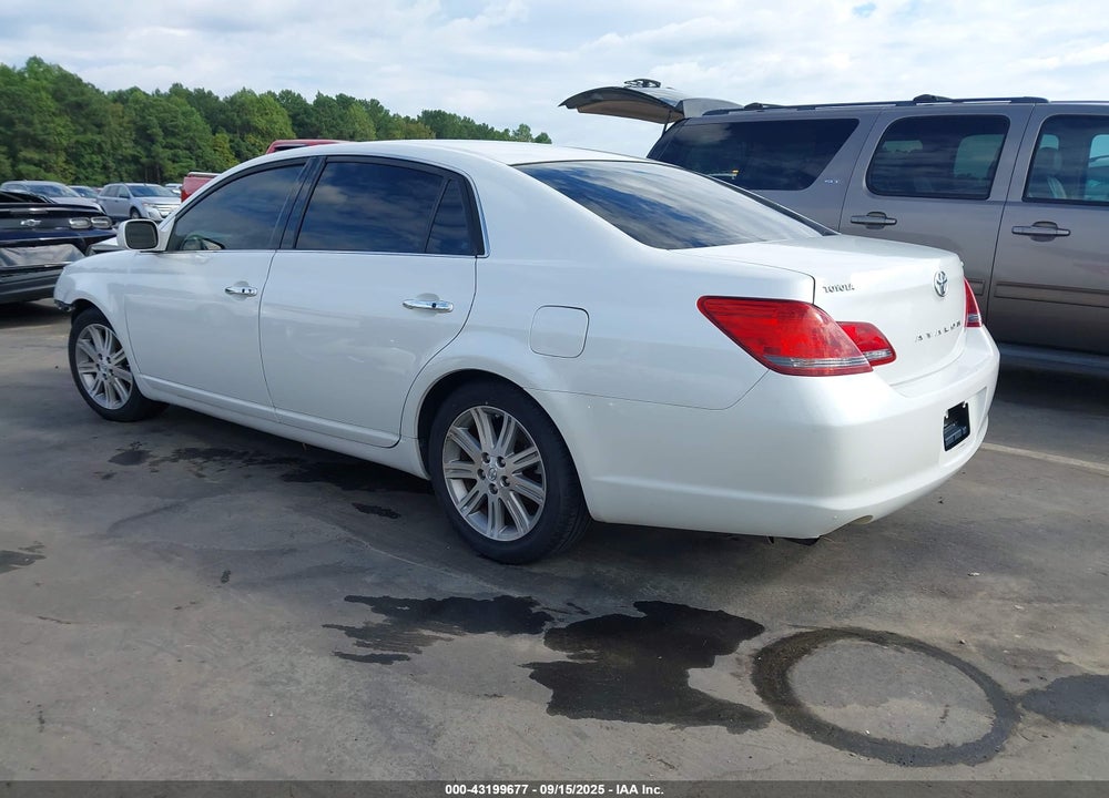 2008 TOYOTA AVALON LIMITED VIN: 4T1BK36B98U302898