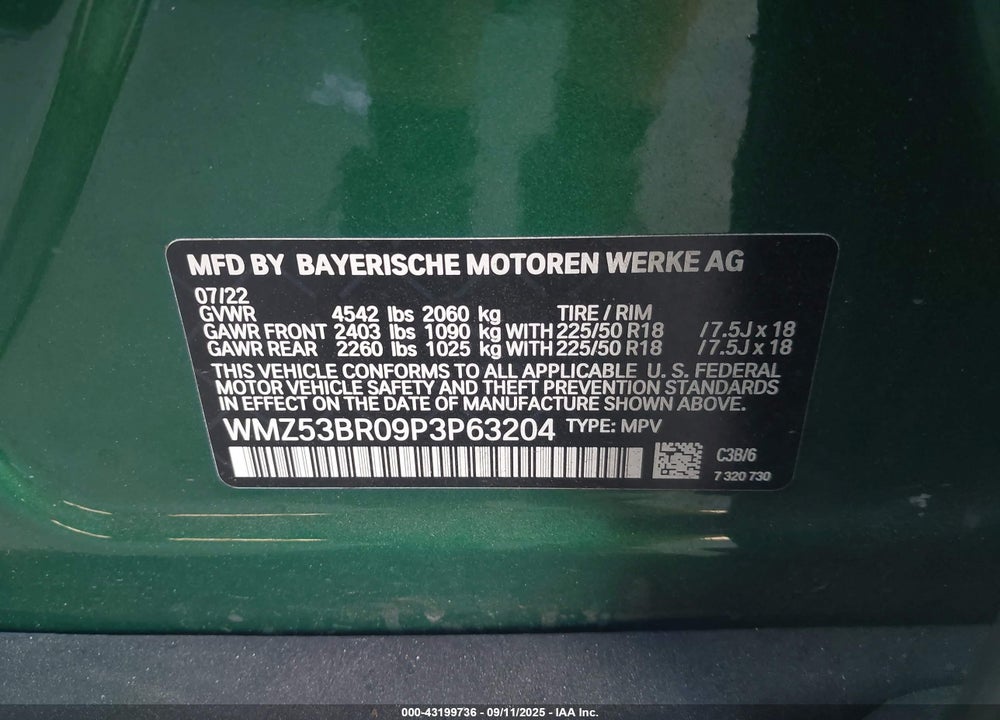 2023 MINI COUNTRYMAN COOPER S VIN: WMZ53BR09P3P63204