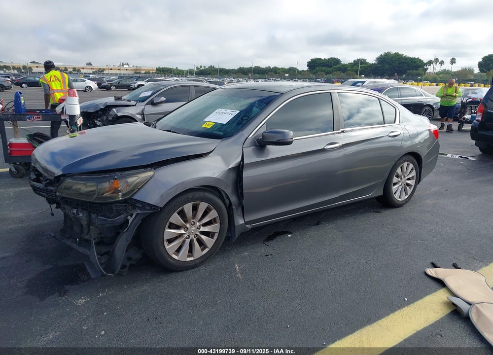 2013 HONDA ACCORD EX-L VIN: 1HGCR2F8XDA002013