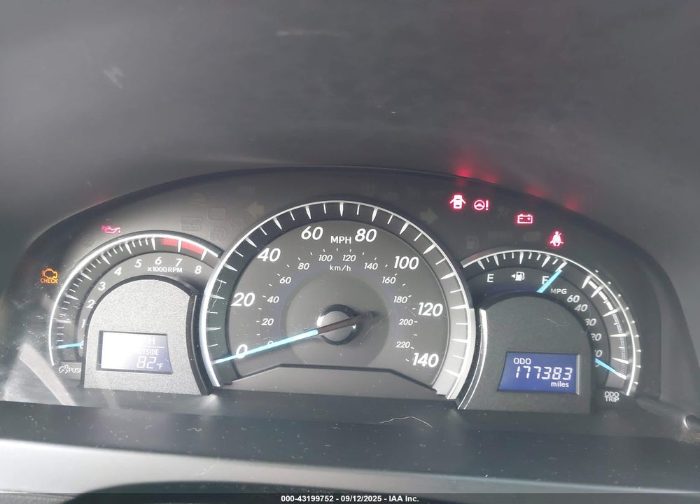 2012 TOYOTA CAMRY VIN: 4T4BF1FK6CR201874