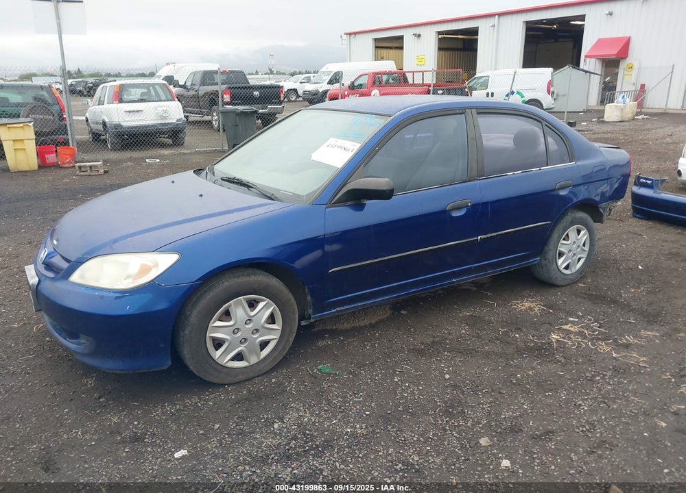 2004 HONDA CIVIC VP VIN: 2HGES164X4H643166