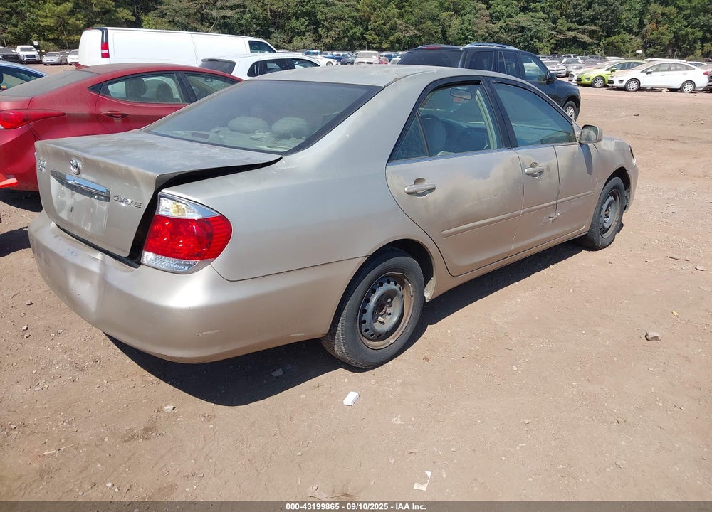 2005 TOYOTA CAMRY LE VIN: 4T1BE32K35U091108