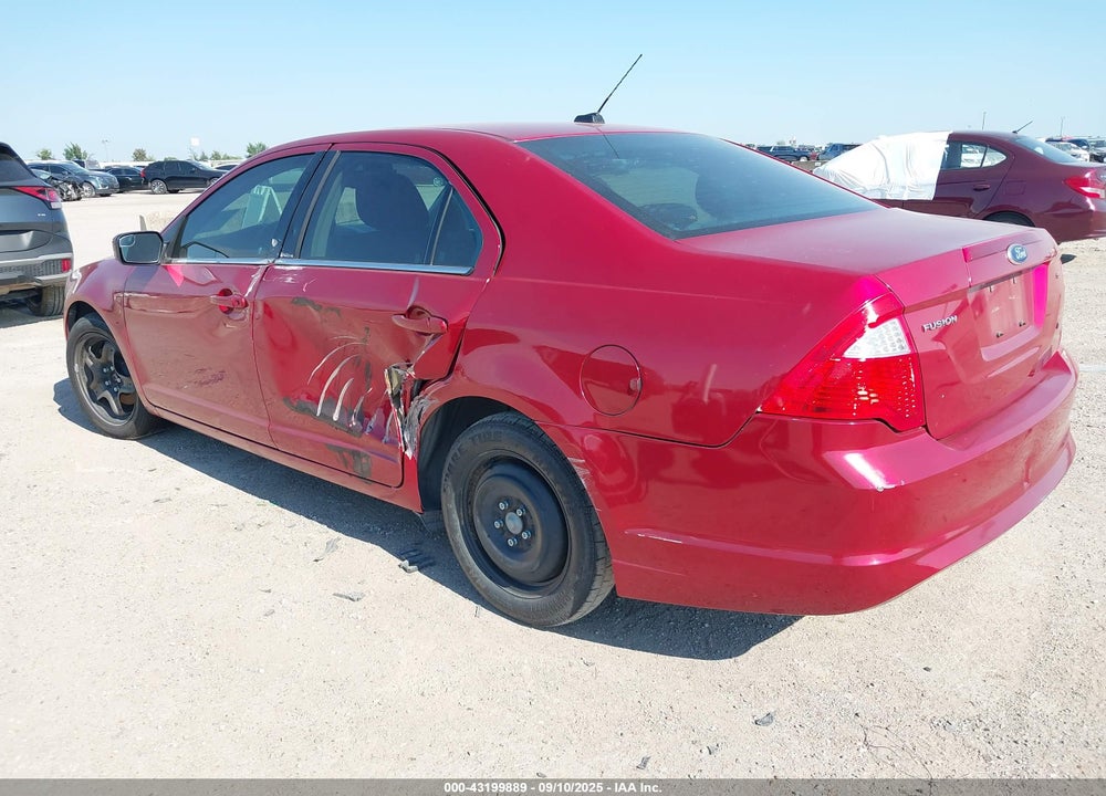 2011 FORD FUSION VIN: 3FAHP0HA6BR154667