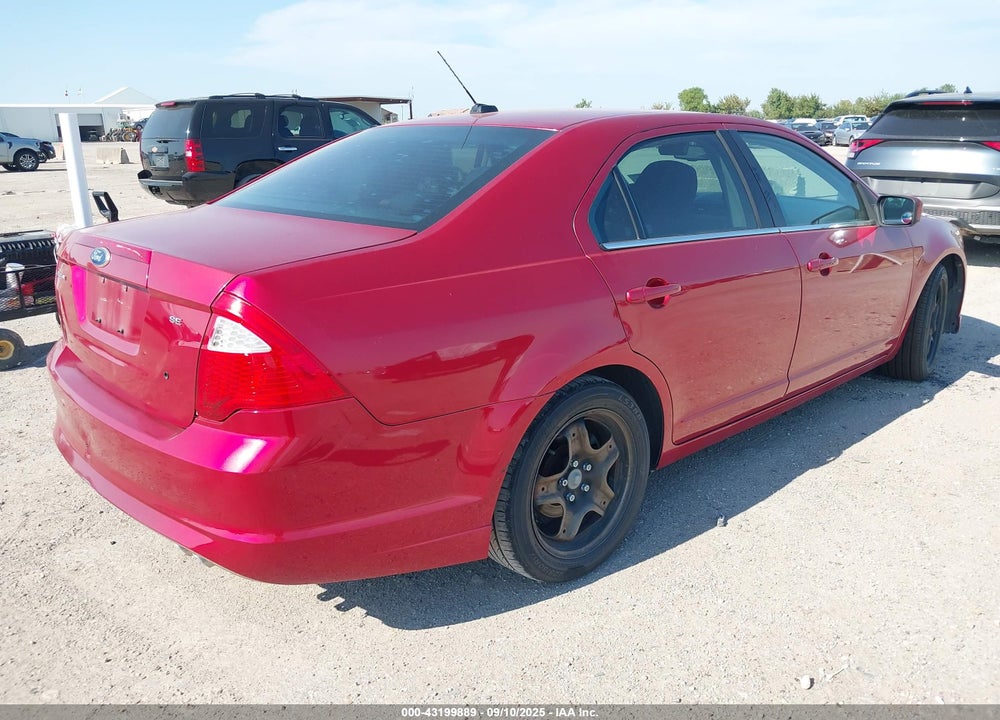 2011 FORD FUSION VIN: 3FAHP0HA6BR154667