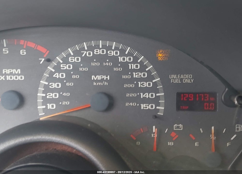 1997 CHEVROLET CAMARO Z28 VIN: 2G1FP32P8V2122928