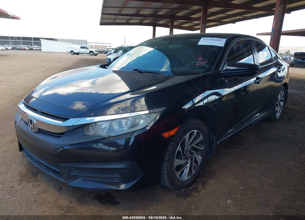 2016 HONDA CIVIC VIN: 19XFC2F72GE055150