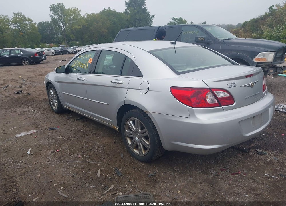 2007 CHRYSLER SEBRING LIMITED VIN: 1C3LC66M87N607394