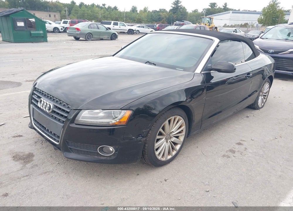 2010 AUDI A5 VIN: WAULFAFH6AN025260