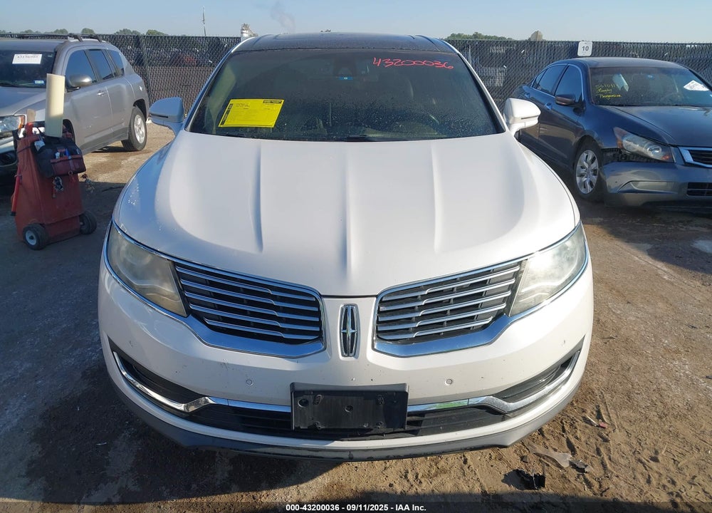 2016 LINCOLN MKX VIN: 2LMTJ6LP4GBL22803