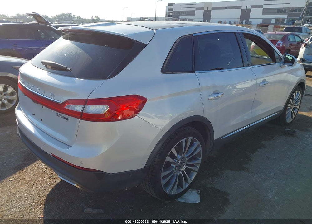 2016 LINCOLN MKX VIN: 2LMTJ6LP4GBL22803