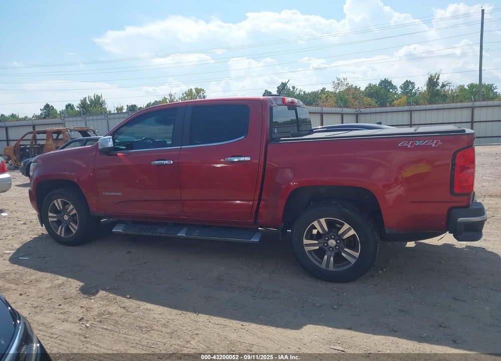 2016 CHEVROLET COLORADO LT VIN: 1GCGTCE30G1106950