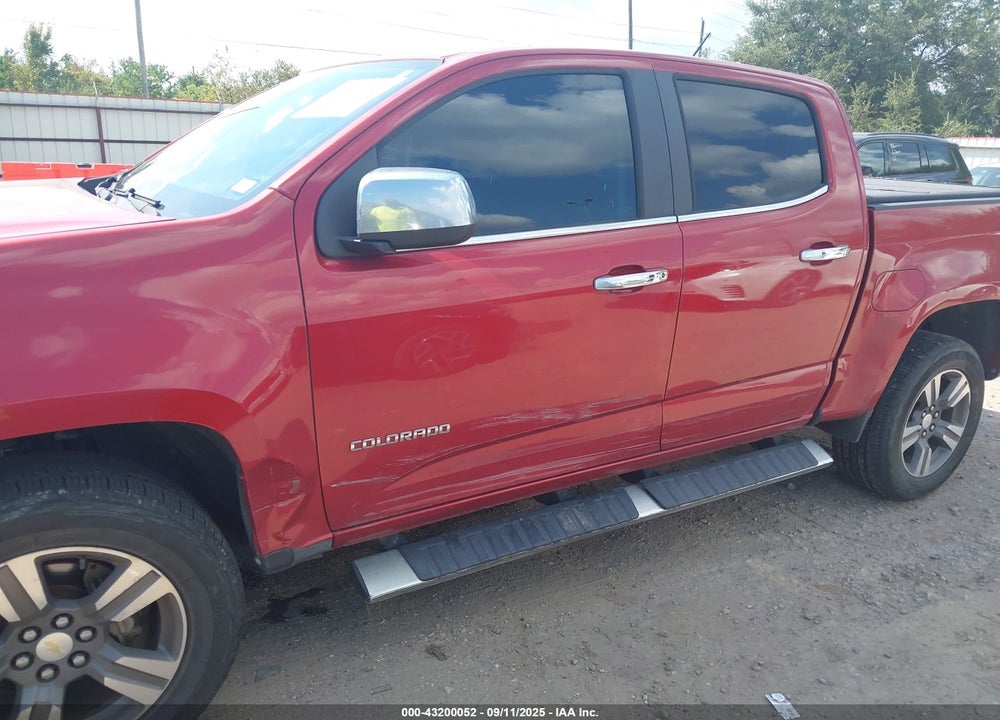 2016 CHEVROLET COLORADO LT VIN: 1GCGTCE30G1106950