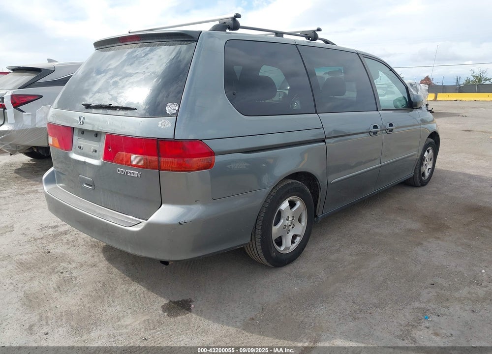 2001 HONDA ODYSSEY EX VIN: 2HKRL18631H594889