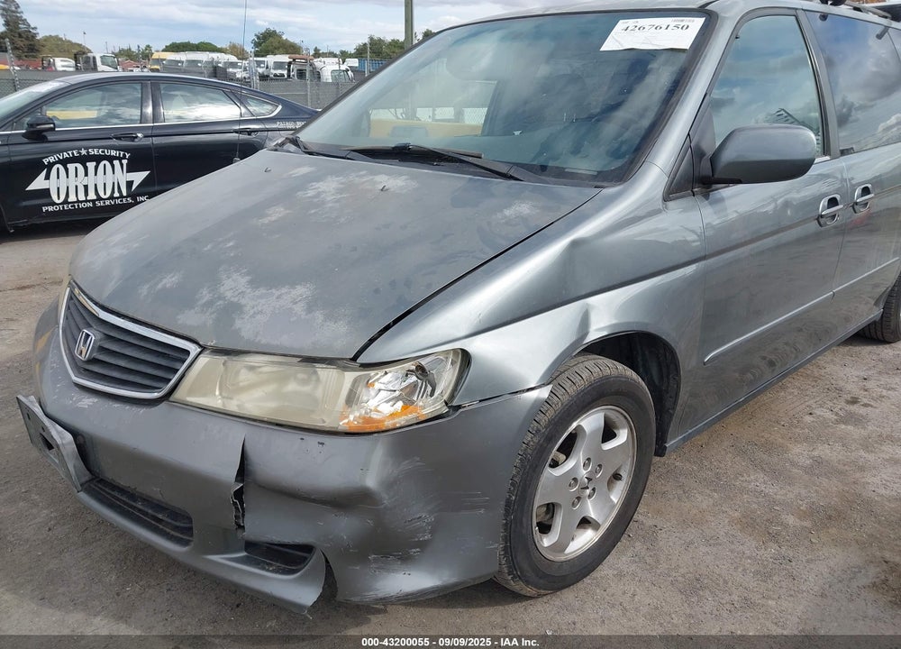 2001 HONDA ODYSSEY EX VIN: 2HKRL18631H594889