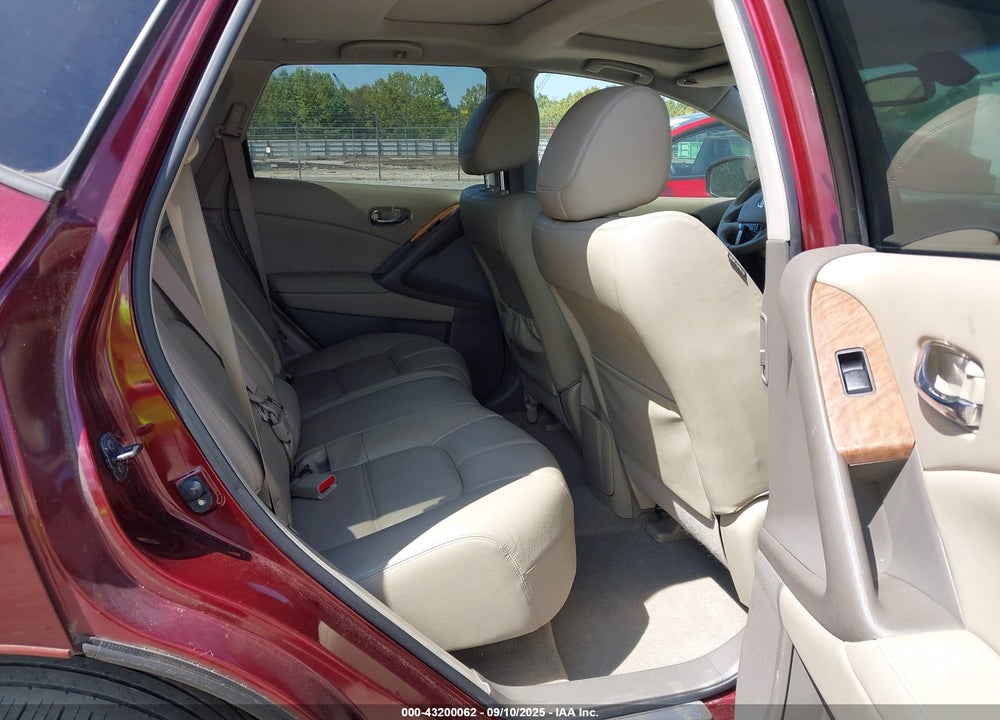 2012 NISSAN MURANO VIN: JN8AZ1MWXCW206740