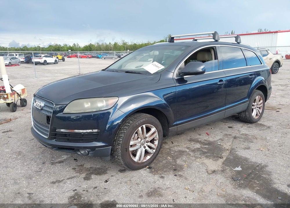 2009 AUDI Q7 3.6 5 PASSENGER/3.6 PREMIUM VIN: WA1AY74L49D018575