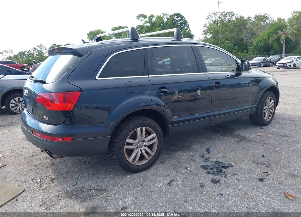 2009 AUDI Q7 3.6 5 PASSENGER/3.6 PREMIUM VIN: WA1AY74L49D018575