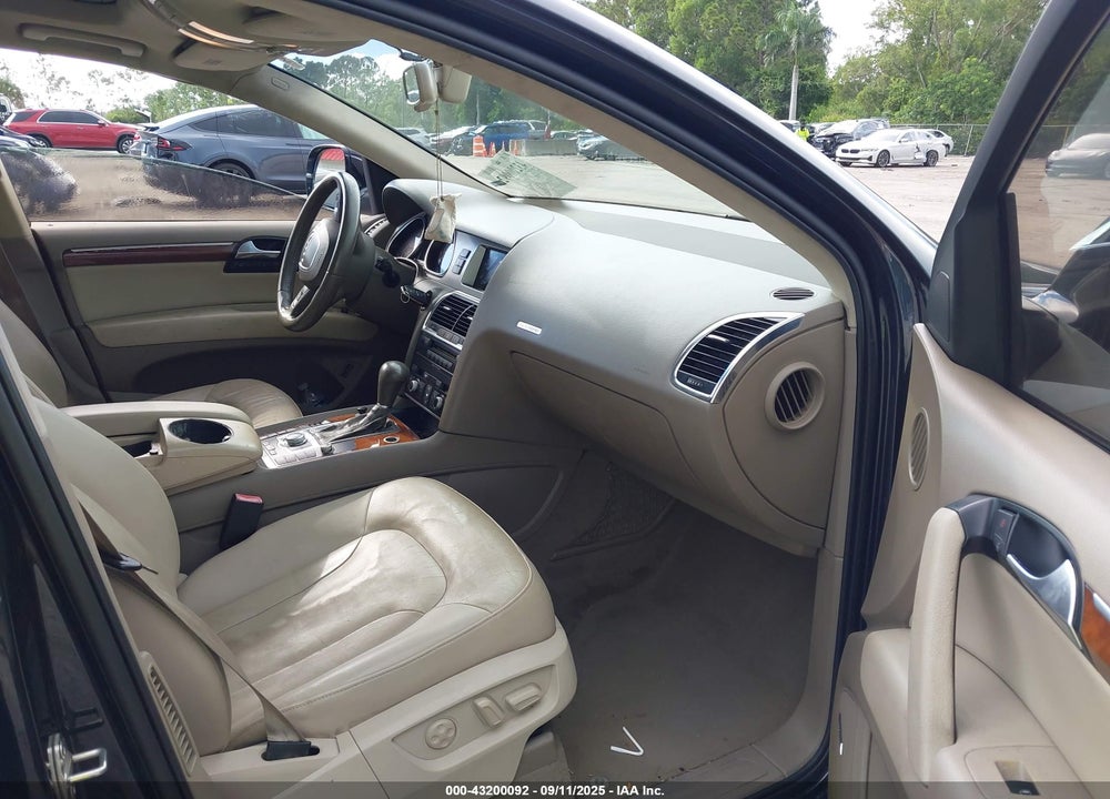 2009 AUDI Q7 3.6 5 PASSENGER/3.6 PREMIUM VIN: WA1AY74L49D018575