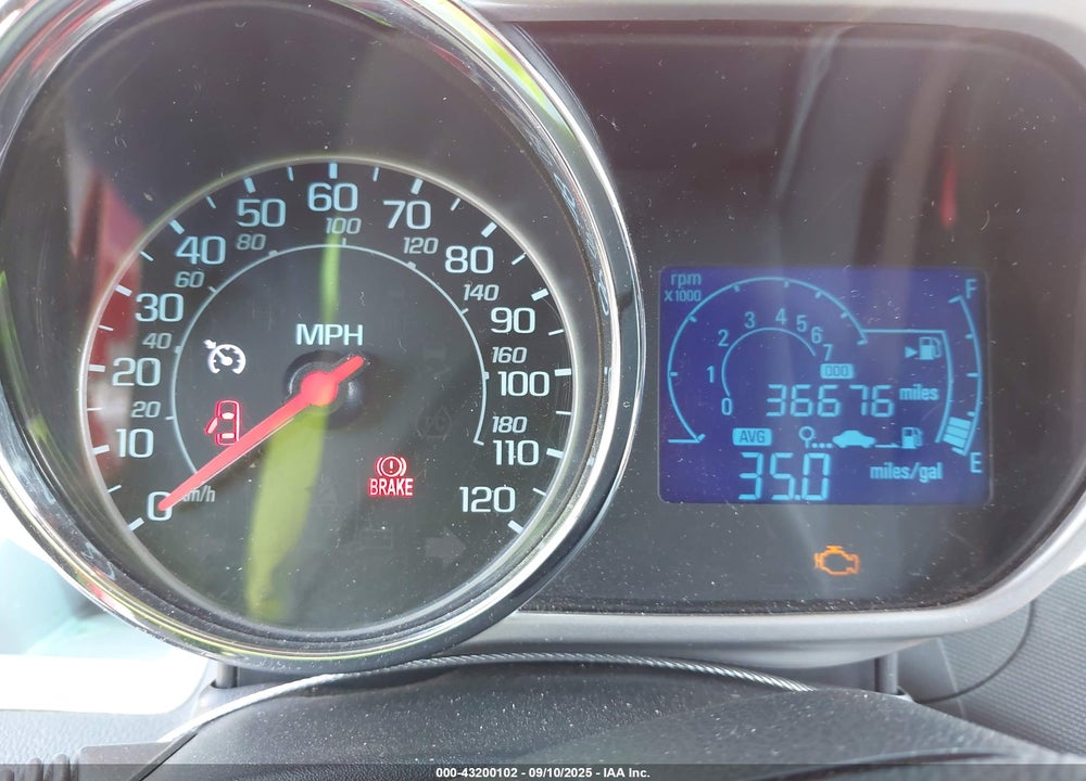 2014 CHEVROLET SPARK VIN: KL8CC6S94EC539349