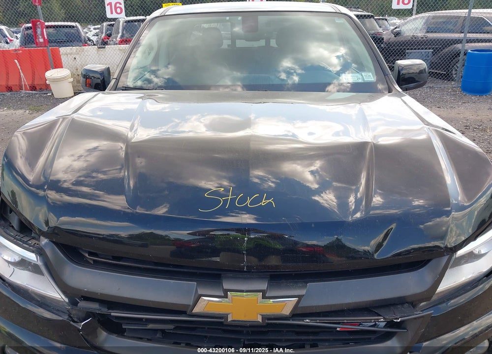 2016 CHEVROLET COLORADO VIN: 1GCGTDE35G1250872