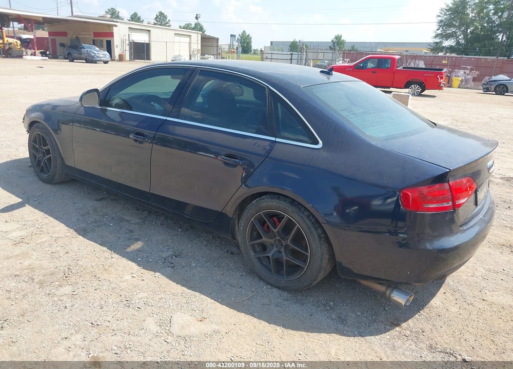 2009 AUDI A4 3.2 PREMIUM PLUS VIN: WAULK78K49N022991