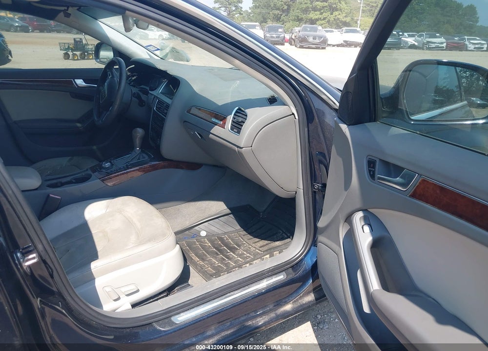 2009 AUDI A4 3.2 PREMIUM PLUS VIN: WAULK78K49N022991