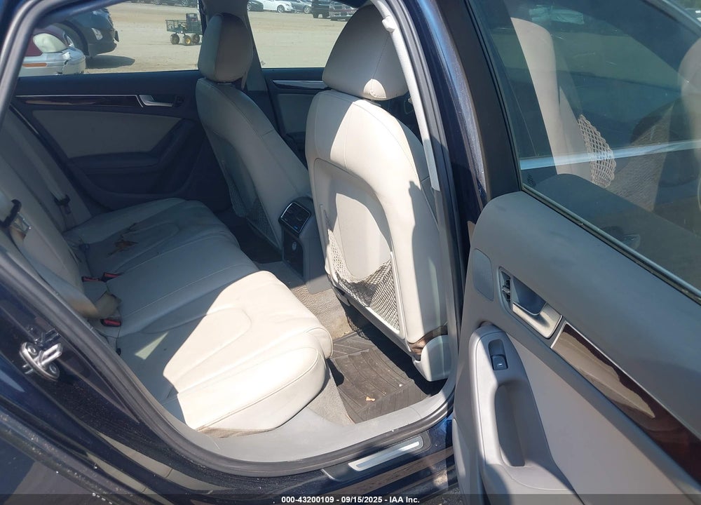 2009 AUDI A4 3.2 PREMIUM PLUS VIN: WAULK78K49N022991