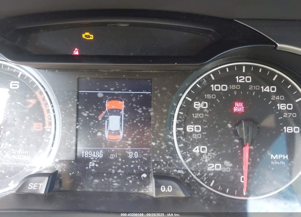 2009 AUDI A4 3.2 PREMIUM PLUS VIN: WAULK78K49N022991