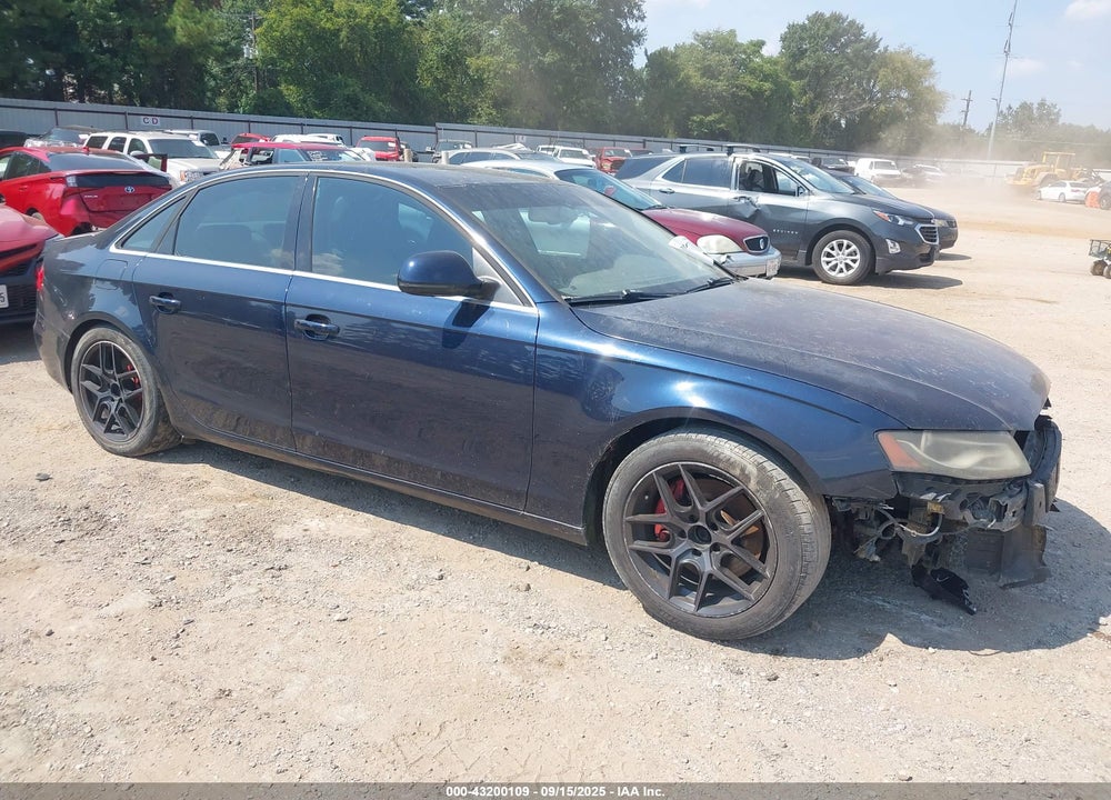 2009 AUDI A4 3.2 PREMIUM PLUS VIN: WAULK78K49N022991