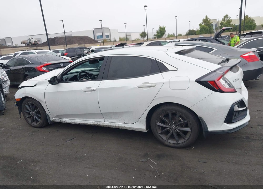 2020 HONDA CIVIC EX VIN: SHHFK7H6XLU421623