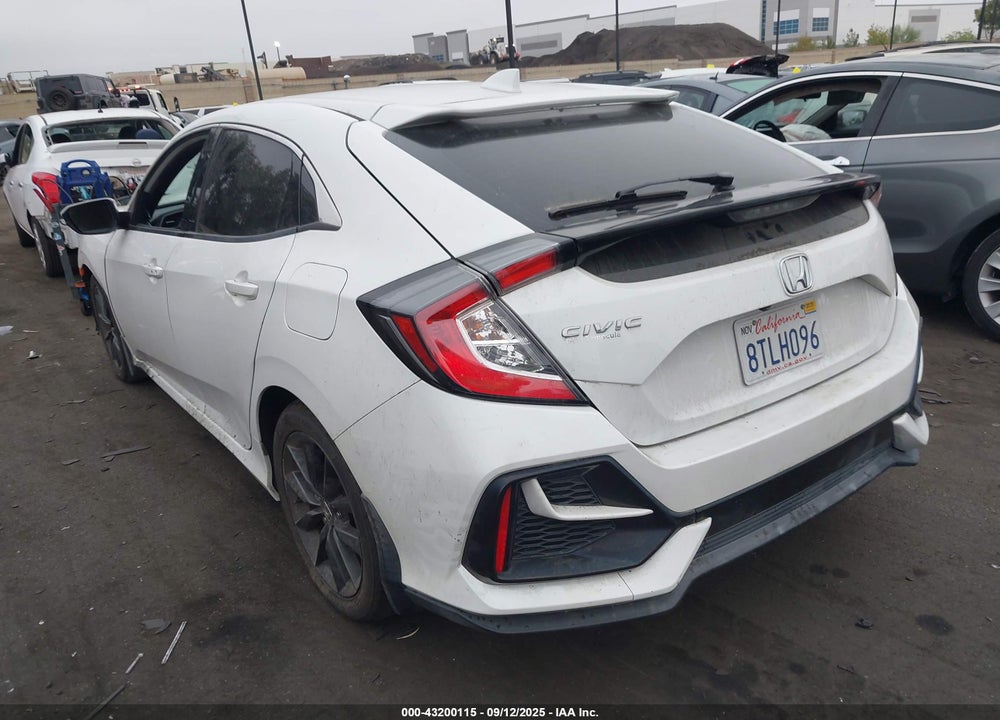 2020 HONDA CIVIC EX VIN: SHHFK7H6XLU421623