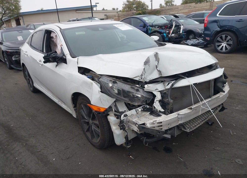 2020 HONDA CIVIC EX VIN: SHHFK7H6XLU421623