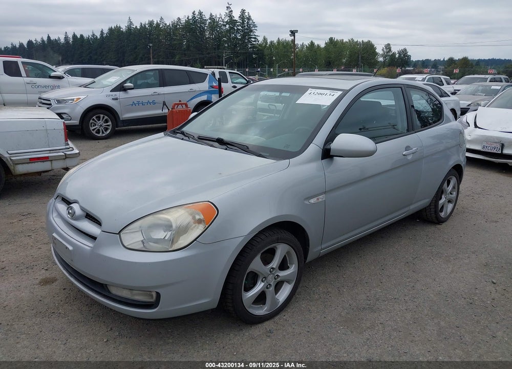 2008 HYUNDAI ACCENT SE VIN: KMHCN36C88U063056