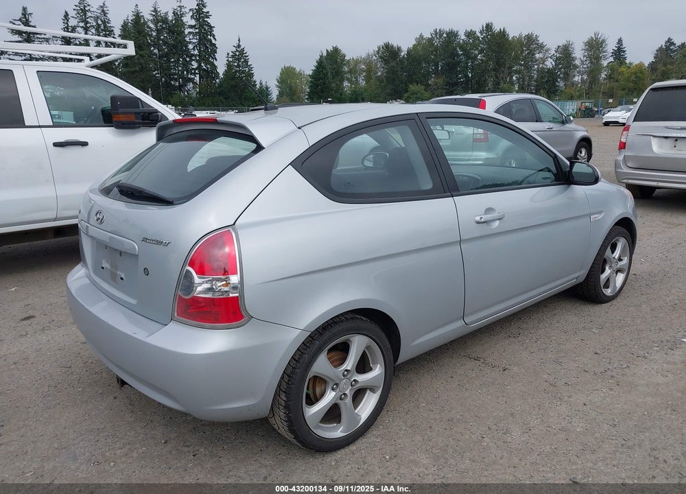 2008 HYUNDAI ACCENT SE VIN: KMHCN36C88U063056