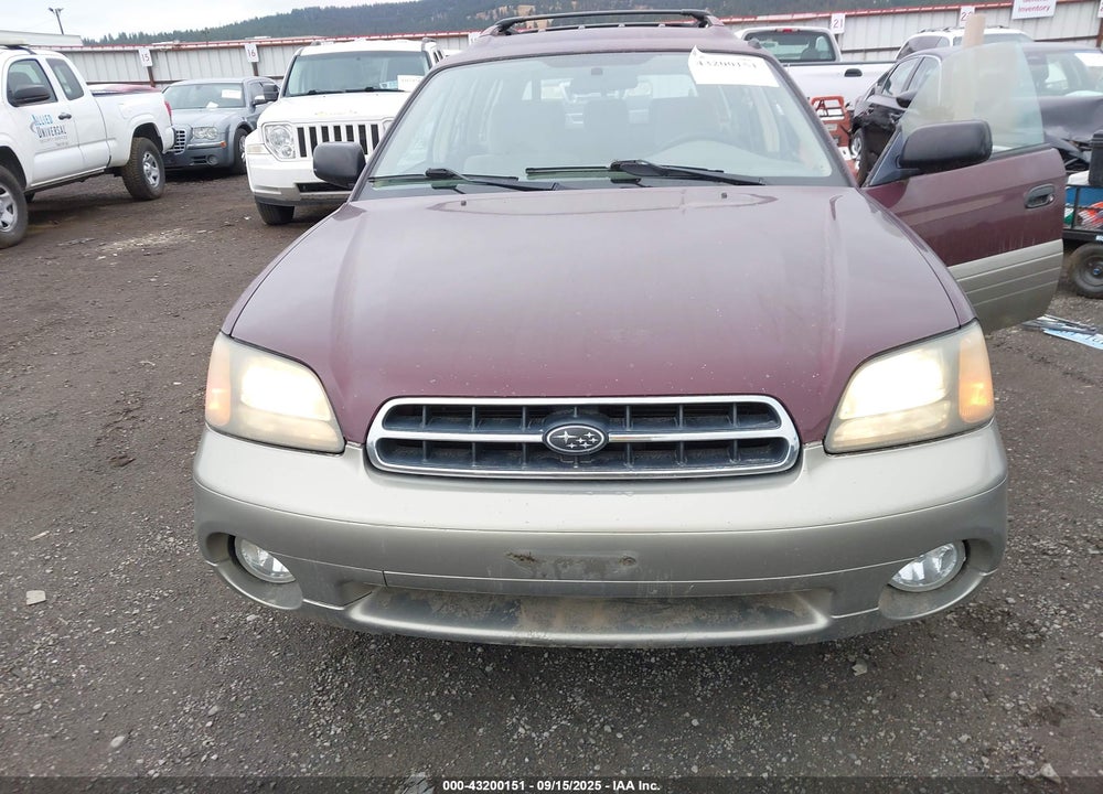 2001 SUBARU OUTBACK VIN: 4S3BH665X17630642