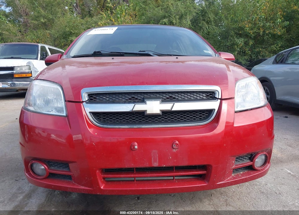 2011 CHEVROLET AVEO VIN: KL1TG5DE2BB129643