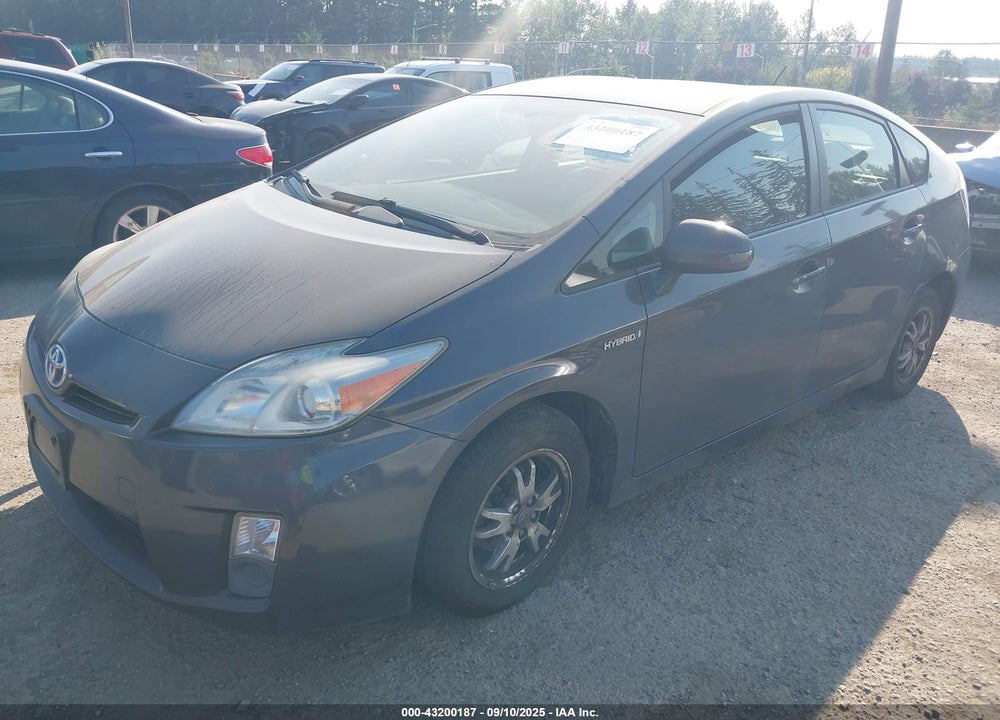 2010 TOYOTA PRIUS II VIN: JTDKN3DU6A0187089