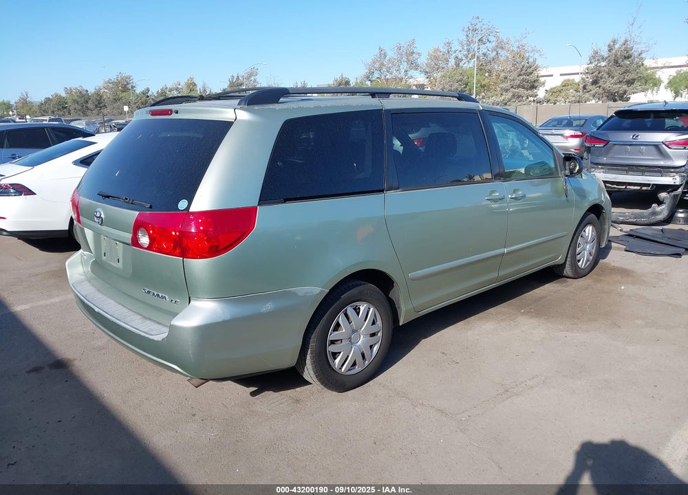 2008 TOYOTA SIENNA LE VIN: 5TDZK23C28S151790
