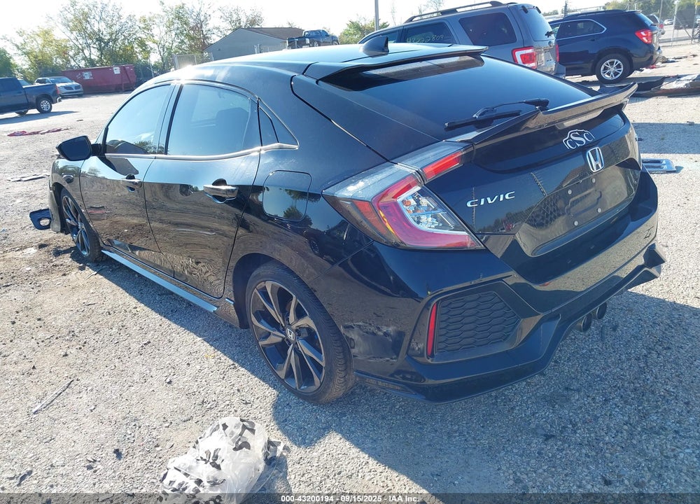 2017 HONDA CIVIC VIN: SHHFK7H46HU231727