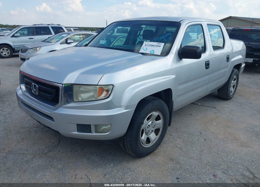 2009 HONDA RIDGELINE VIN: 5FPYK162X9B106005