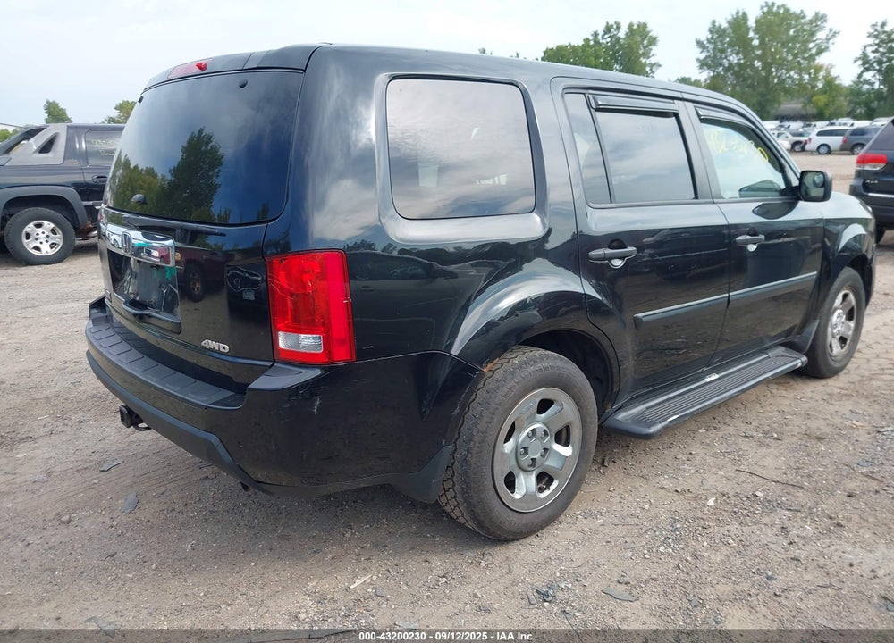 2009 HONDA PILOT VIN: 5FNYF48229B029030