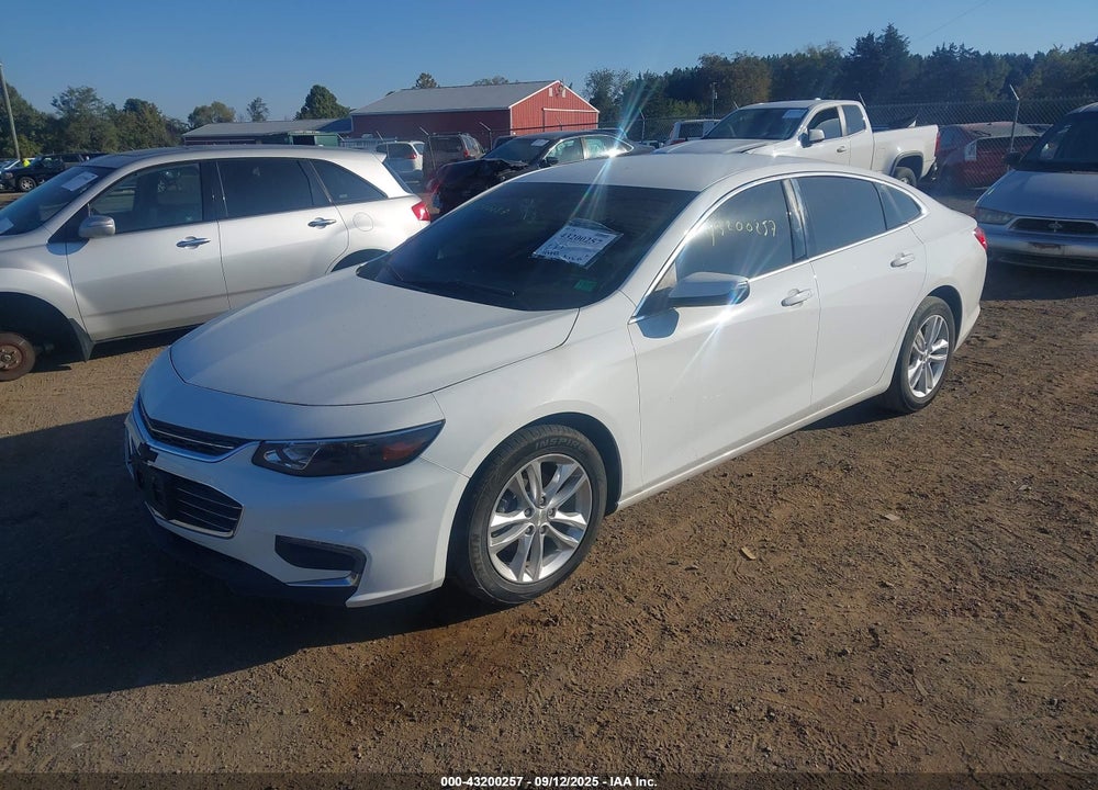 2016 CHEVROLET MALIBU VIN: 1G1ZE5ST0GF216072
